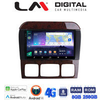 LM Digital - LM ZQ8220C GPS Οθόνη OEM Multimedia Αυτοκινήτου για MERCEDES S W220 1998 > 2005 (CarPlay/AndroidAuto/BT/GPS/WIFI/GPRS) electriclife