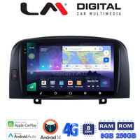 LM Digital - LM ZQ8247 GPS Οθόνη OEM Multimedia Αυτοκινήτου για Hyundai Sonata 2006 > 2009 (CarPlay/AndroidAuto/BT/GPS/WIFI/GPRS) electriclife