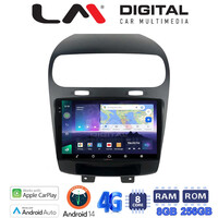 LM Digital - LM ZQ8261 GPS Οθόνη OEM Multimedia Αυτοκινήτου για Fiat Freemont 2008> (CarPlay/AndroidAuto/BT/GPS/WIFI/GPRS) electriclife