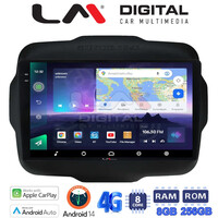LM Digital - LM ZQ8273 GPS Οθόνη OEM Multimedia Αυτοκινήτου για Jeep Gran Cherokee 2014 > (CarPlay/AndroidAuto/BT/GPS/WIFI/GPRS) electriclife