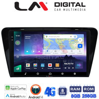 LM Digital - LM ZQ8279 GPS Οθόνη OEM Multimedia Αυτοκινήτου για SKODA OCTAVIA 7 2013> 2020 (CarPlay/AndroidAuto/BT/GPS/WIFI/GPRS) electriclife