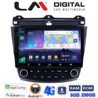 LM Digital - LM ZQ8382 GPS Οθόνη OEM Multimedia Αυτοκινήτου για HONDA ACCORD 2002>2008 (CarPlay/AndroidAuto/BT/GPS/WIFI/GPRS) electriclife