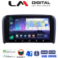 LM Digital - LM ZQ8393 GPS Οθόνη OEM Multimedia Αυτοκινήτου για Volvo S80 2004 > 2006 (CarPlay/AndroidAuto/BT/GPS/WIFI/GPRS) electriclife