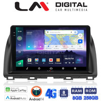 LM Digital - LM ZQ8438 GPS Οθόνη OEM Multimedia Αυτοκινήτου για MAZDA CX5 2013>2017  (CarPlay/AndroidAuto/BT/GPS/WIFI/GPRS) electriclife
