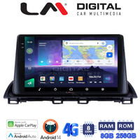 LM Digital - LM ZQ8461 GPS Οθόνη OEM Multimedia Αυτοκινήτου για Mazda 3 2014 >  (CarPlay/AndroidAuto/BT/GPS/WIFI/GPRS) electriclife