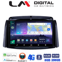 LM Digital - LM ZQ8498 GPS Οθόνη OEM Multimedia Αυτοκινήτου για Renault Koleos 2006>2017 (CarPlay/AndroidAuto/BT/GPS/WIFI/GPRS) electriclife