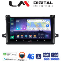 LM Digital - LM ZQ8562 GPS Οθόνη OEM Multimedia Αυτοκινήτου για TOYOTA PRIUS 2016>  (CarPlay/AndroidAuto/BT/GPS/WIFI/GPRS) electriclife