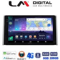 LM Digital - LM ZQ8572 GPS Οθόνη OEM Multimedia Αυτοκινήτου για TOYOTA RAV 4  2019 >  (CarPlay/AndroidAuto/BT/GPS/WIFI/GPRS) electriclife