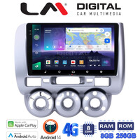 LM Digital - LM ZQ8730 GPS Οθόνη OEM Multimedia Αυτοκινήτου για HONDA JAZZ 2002>2009 (CarPlay/AndroidAuto/BT/GPS/WIFI/GPRS) electriclife