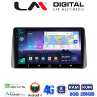 LM Digital - LM ZQ8749 GPS Οθόνη OEM Multimedia Αυτοκινήτου για Fiat Tipo 2015 > 2019 (CarPlay/AndroidAuto/BT/GPS/WIFI/GPRS) electriclife