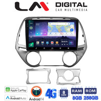 LM Digital - LM ZQ8839 GPS Οθόνη OEM Multimedia Αυτοκινήτου για HYUNDAI i20 2008>2013 (CarPlay/AndroidAuto/BT/GPS/WIFI/GPRS) electriclife
