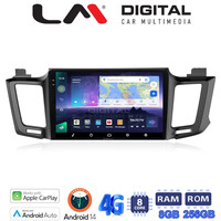 LM Digital - LM ZQ8947 GPS Οθόνη OEM Multimedia Αυτοκινήτου για TOYOTA RAV 4  2013 > 2020 (CarPlay/AndroidAuto/BT/GPS/WIFI/GPRS) electriclife