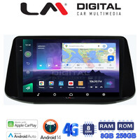 LM Digital - LM ZQ8960 GPS Οθόνη OEM Multimedia Αυτοκινήτου για Hyundai i30 2018> (CarPlay/AndroidAuto/BT/GPS/WIFI/GPRS) electriclife
