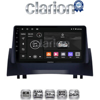 CLARION GL31138 Οθόνη OEM Multimedia Αυτοκινήτου για Renault Megane2 2002 > 2008 (CarPlay/AndroidAuto/BT/GPS/WIFI/GPRS) electriclife