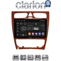 CLARION GL31171W Οθόνη OEM Multimedia Αυτοκινήτου για Mercedes C Class 1999 > 2004 (Προ Facelift) (CarPlay/AndroidAuto/BT/GPS/WIFI/GPRS) electriclife