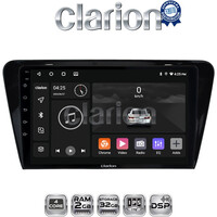 CLARION GL31279 Οθόνη OEM Multimedia Αυτοκινήτου για SKODA OCTAVIA 7 2013> 2020 (CarPlay/AndroidAuto/BT/GPS/WIFI/GPRS) electriclife