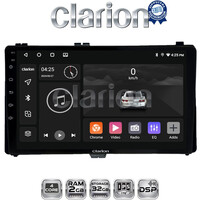 CLARION GL31418 Οθόνη OEM Multimedia Αυτοκινήτου για Toyota Auris '15> & Corolla '17-'19 (CarPlay/AndroidAuto/BT/GPS/WIFI/GPRS) electriclife