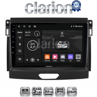 CLARION GL31574 Οθόνη OEM Multimedia Αυτοκινήτου για Ford Ranger 2015 > 2020 (CarPlay/AndroidAuto/BT/GPS/WIFI/GPRS) electriclife