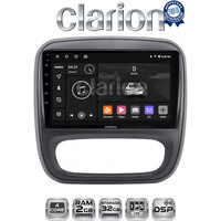 CLARION GL31706 Οθόνη OEM Multimedia Αυτοκινήτου για Opel Vivaro 2014 > 2020Renault Traffic 2014 > 2020Nissan NV300 2014 > 2020Fiat Talento 2014 > 2020Δείτε τί φίσα έχει το αυτοκίνητο πριν την αγορά της οθόνης. (CarPlay/AndroidA electriclife