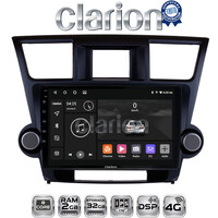 CLARION GL71089 Οθόνη OEM Multimedia Αυτοκινήτου για Toyota Highlander 2008 > 2015 (CarPlay/AndroidAuto/BT/GPS/WIFI/GPRS) electriclife