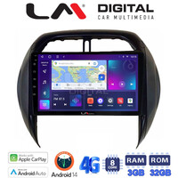 LM Digital - LM ZE8071CL GPS Οθόνη OEM Multimedia Αυτοκινήτου για Toyota Rav4 2000 > 2006 (CarPlay/AndroidAuto/BT/GPS/WIFI/GPRS) electriclife