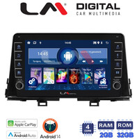 LM Digital - LM ZG4796 GPS Οθόνη OEM Multimedia Αυτοκινήτου για Kia Piccanto 2021> (CarPlay/AndroidAuto/BT/GPS/WIFI/GPRS) electriclife