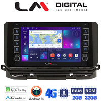 LM Digital - LM ZG8280 GPS Οθόνη OEM Multimedia Αυτοκινήτου για Skoda Octavia 2021> (CarPlay/AndroidAuto/BT/GPS/WIFI/GPRS) electriclife