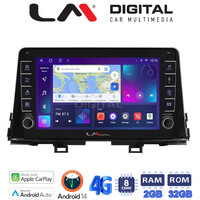 LM Digital - LM ZG8796 GPS Οθόνη OEM Multimedia Αυτοκινήτου για Kia Piccanto 2021> (CarPlay/AndroidAuto/BT/GPS/WIFI/GPRS) electriclife