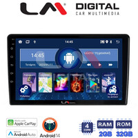LM Digital - LM ZN4121 GPS Οθόνη OEM Multimedia Αυτοκινήτου για Kia Ceed 2007 > 2008 (CarPlay/AndroidAuto/BT/GPS/WIFI/GPRS) electriclife