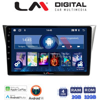 LM Digital - LM ZN4271 GPS Οθόνη OEM Multimedia Αυτοκινήτου για Subaru Impreza 2000 > 2007 (CarPlay/AndroidAuto/BT/GPS/WIFI/GPRS) electriclife