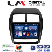 LM Digital - LM ZN4318 GPS Οθόνη OEM Multimedia Αυτοκινήτου για Mitsubishi ASX 2020 > 2023 (CarPlay/AndroidAuto/BT/GPS/WIFI/GPRS) electriclife