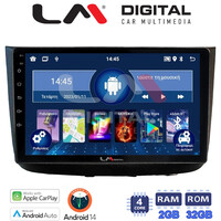LM Digital - LM ZN4667 GPS Οθόνη OEM Multimedia Αυτοκινήτου για Mercedes Vito 2003 > 2015 (CarPlay/AndroidAuto/BT/GPS/WIFI/GPRS) electriclife