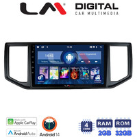 LM Digital - LM ZN4997 GPS Οθόνη OEM Multimedia Αυτοκινήτου για VW CRAFTER  2017 > 2021
MAN TGE  2017 > (CarPlay/AndroidAuto/BT/GPS/WIFI/GPRS) electriclife