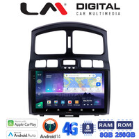 LM Digital - LM ZQ8317 GPS Οθόνη OEM Multimedia Αυτοκινήτου για Hyundai Santa Fe 2000 > 2006 (CarPlay/AndroidAuto/BT/GPS/WIFI/GPRS) electriclife