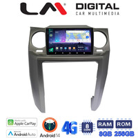 LM Digital - LM ZQ8725 GPS Οθόνη OEM Multimedia Αυτοκινήτου για Land Rover Discovery 3 2004 > 2009 (CarPlay/AndroidAuto/BT/GPS/WIFI/GPRS) electriclife