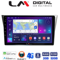 LM Digital - LM ZR8271 GPS Οθόνη OEM Multimedia Αυτοκινήτου για Subaru Impreza 2000 > 2007 (CarPlay/AndroidAuto/BT/GPS/WIFI/GPRS) electriclife