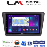 LM Digital - LM ZR8327 GPS Οθόνη OEM Multimedia Αυτοκινήτου για Skoda Rapid Spaceback 2014 > (CarPlay/AndroidAuto/BT/GPS/WIFI/GPRS) electriclife