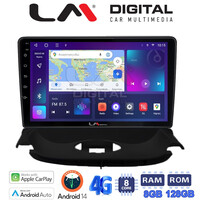 LM Digital - LM ZT8206UP GPS Οθόνη OEM Multimedia Αυτοκινήτου για Peugeot 206 2002 > 2006 (CarPlay/AndroidAuto/BT/GPS/WIFI/GPRS) electriclife