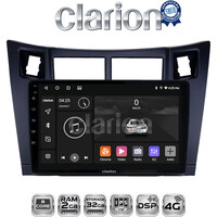 CLARION GL71084 Οθόνη OEM Multimedia Αυτοκινήτου για Τoyota Yaris 2006 > 2011 (CarPlay/AndroidAuto/BT/GPS/WIFI/GPRS) electriclife