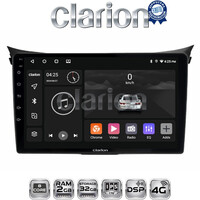 CLARION GL71156 Οθόνη OEM Multimedia Αυτοκινήτου για Hyundai i30 2012 > 2017 (CarPlay/AndroidAuto/BT/GPS/WIFI/GPRS) electriclife