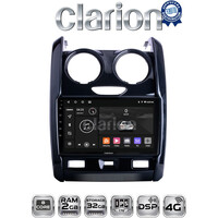 CLARION GL71158 Οθόνη OEM Multimedia Αυτοκινήτου για DACIA DUSTER 2013>2019 (CarPlay/AndroidAuto/BT/GPS/WIFI/GPRS) electriclife