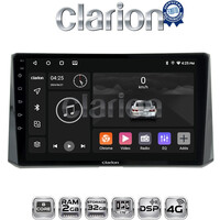 CLARION GL71204 Οθόνη OEM Multimedia Αυτοκινήτου για Toyota Corolla 2019> (CarPlay/AndroidAuto/BT/GPS/WIFI/GPRS) electriclife
