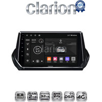 CLARION GL71375 Οθόνη OEM Multimedia Αυτοκινήτου για PEUGEOT 208-2008 2012>  (CarPlay/AndroidAuto/BT/GPS/WIFI/GPRS) electriclife