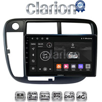 CLARION GL71377 Οθόνη OEM Multimedia Αυτοκινήτου για Honda Civic 1999 > 2001 (CarPlay/AndroidAuto/BT/GPS/WIFI/GPRS) electriclife
