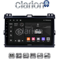 CLARION GL71384 Οθόνη OEM Multimedia Αυτοκινήτου για TOYOTA LANDCRUISER J100 2003>2009   (CarPlay/AndroidAuto/BT/GPS/WIFI/GPRS) electriclife