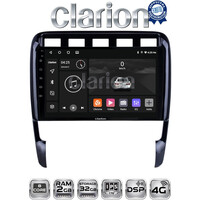 CLARION GL71443 Οθόνη OEM Multimedia Αυτοκινήτου για PORSCHE CAYENNE 2002>2011 (CarPlay/AndroidAuto/BT/GPS/WIFI/GPRS) electriclife