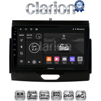 CLARION GL71576B Οθόνη OEM Multimedia Αυτοκινήτου για FORD RANGER 2015>2020 (CarPlay/AndroidAuto/BT/GPS/WIFI/GPRS) electriclife