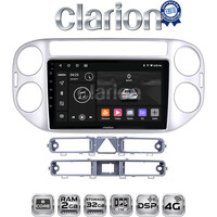 CLARION GL71590 Οθόνη OEM Multimedia Αυτοκινήτου για VW TIGUAN 2007>2017 (CarPlay/AndroidAuto/BT/GPS/WIFI/GPRS) electriclife