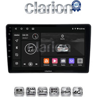 CLARION GL71715 Οθόνη OEM Multimedia Αυτοκινήτου για Nissan Navara D40 2006 > 2016 clima (CarPlay/AndroidAuto/BT/GPS/WIFI/GPRS) electriclife