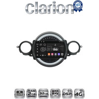 CLARION GL71834 Οθόνη OEM Multimedia Αυτοκινήτου για Mini Cooper '07>'14 Clubman 2007 > 2014 (CarPlay/AndroidAuto/BT/GPS/WIFI/GPRS) electriclife